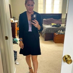 Express black  skirt suit